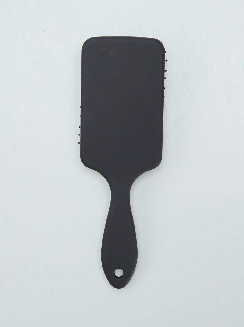 Brosse à cheveux carrée Noir - Kiabi