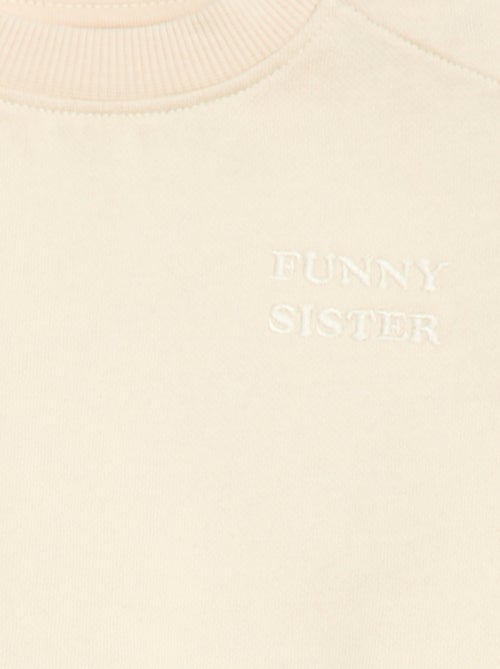 Brother & Sister Crew Neck Sweatshirt - Kiabi