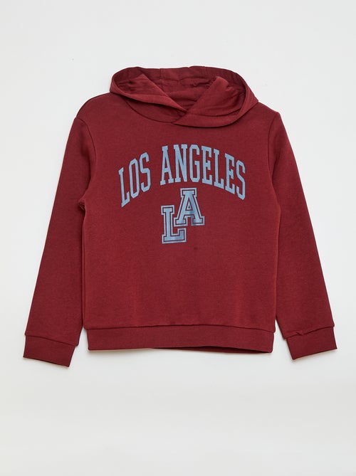 Brushed Fleece Hoodie - Kiabi