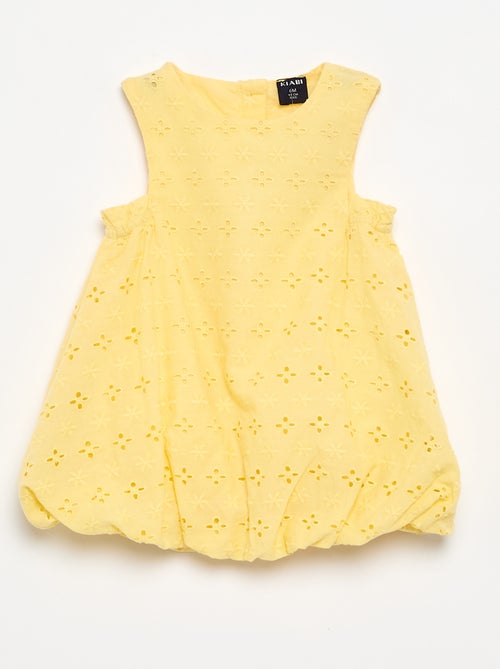 Bubble Dress with Broderie Anglaise - Kiabi Bubble Dress with Broderie Anglaise - Kiabi