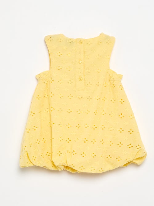 Bubble Dress with Broderie Anglaise - Kiabi Bubble Dress with Broderie Anglaise - Kiabi