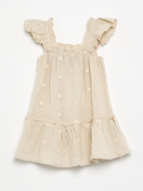 Bubble Dress with Broderie Anglaise - Kiabi Bubble Dress with Broderie Anglaise - Kiabi