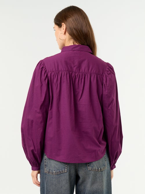 Button-down Collar Blouse - Kiabi