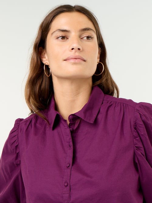 Button-down Collar Blouse - Kiabi