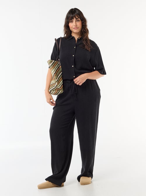 Button-Down Short-Sleeve Shirt - Kiabi
