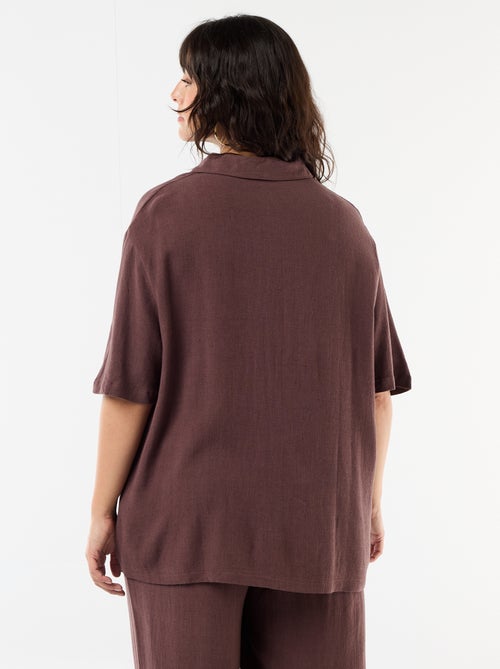 Button-Down Short-Sleeve Shirt - Kiabi