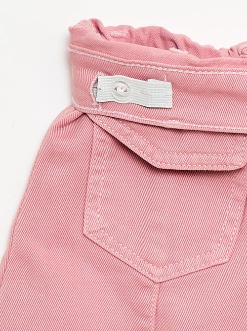 Button-Front Denim Skirt - Kiabi