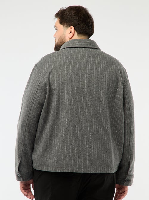 Button-Up Overshirt with Flap Pockets - Kiabi