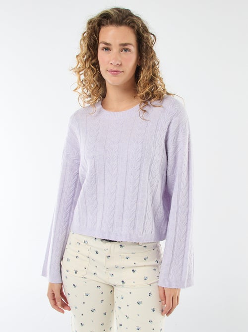 Cable Knit Jumper - Kiabi