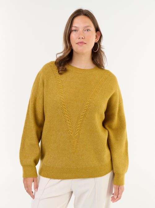 Cable Knit Sweater - Kiabi