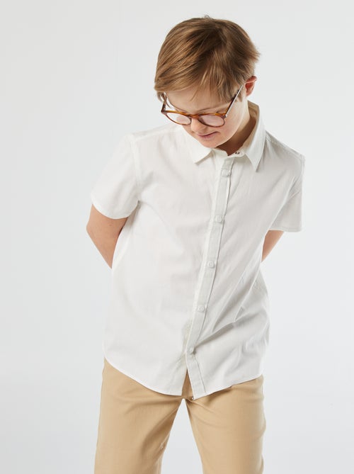Camicia a maniche corte - collezione facile da indossare - Kiabi
