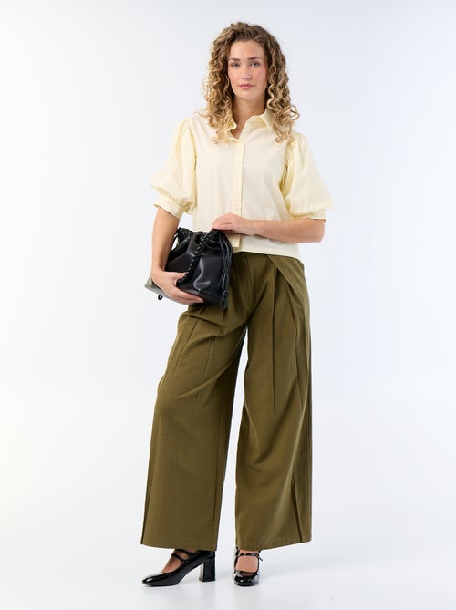 Camicia a maniche corte a palloncino - Kiabi Camicia a maniche corte a palloncino - Kiabi