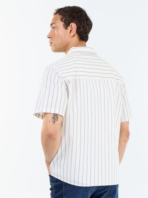Camicia a maniche corte a righe - Kiabi Camicia a maniche corte a righe - Kiabi