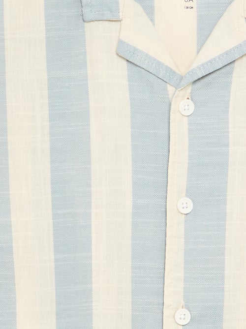 Camicia a maniche corte a righe - Kiabi Camicia a maniche corte a righe - Kiabi