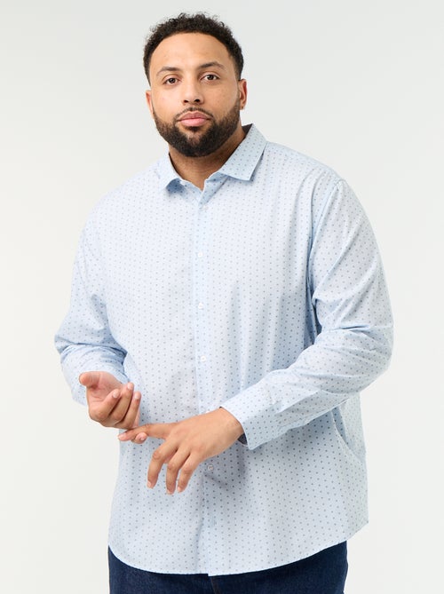 Camicia a maniche lunghe a fantasia - Kiabi Camicia a maniche lunghe a fantasia - Kiabi