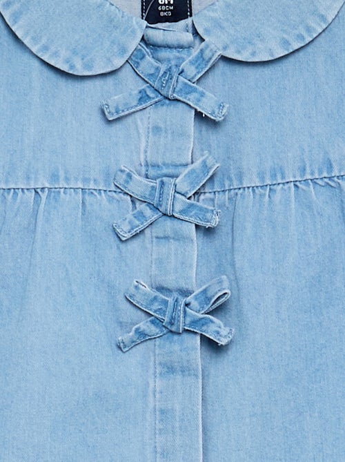 Camicia a maniche lunghe in denim - Kiabi