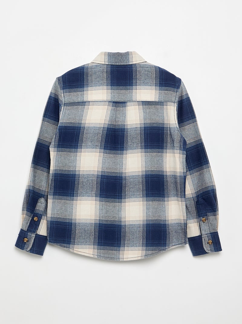 Camicia a quadri - collezione facile da indossare Blu - Kiabi