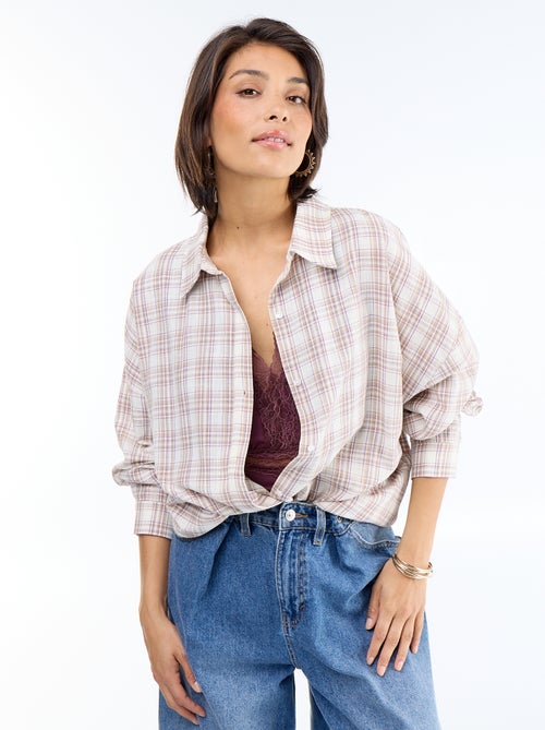 Camicia a quadri - Kiabi