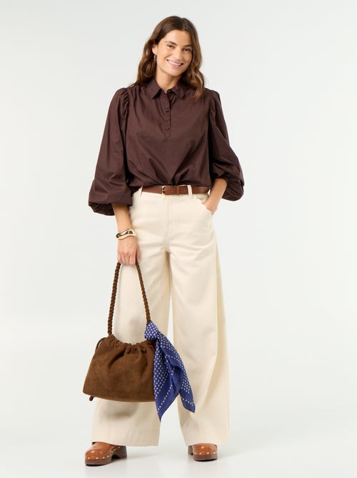 Camicia con collo abbottonato - Kiabi