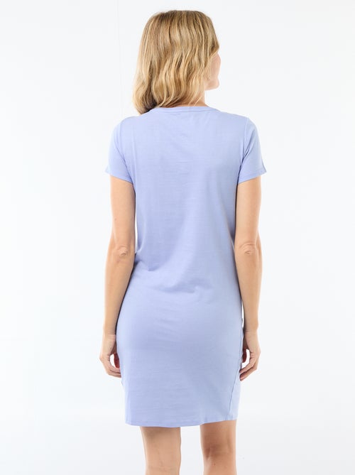 Camicia da notte per l'allattamento con scritta - Kiabi