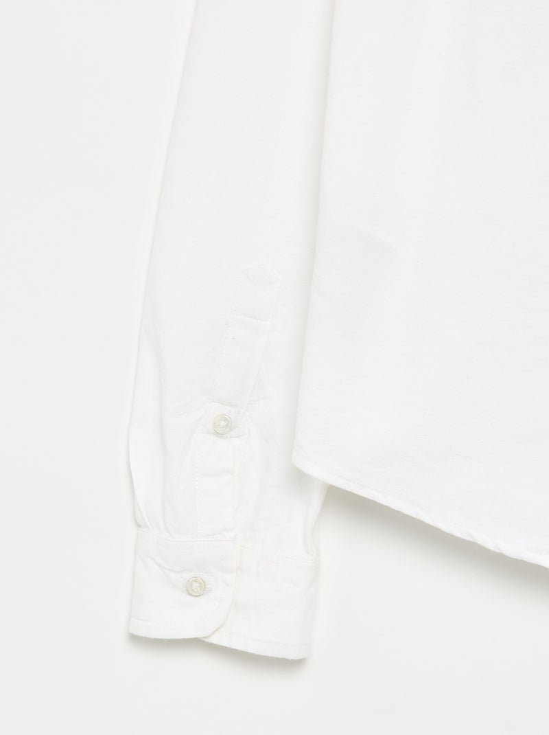 Camicia dritta - collezione facile da indossare bianco - Kiabi