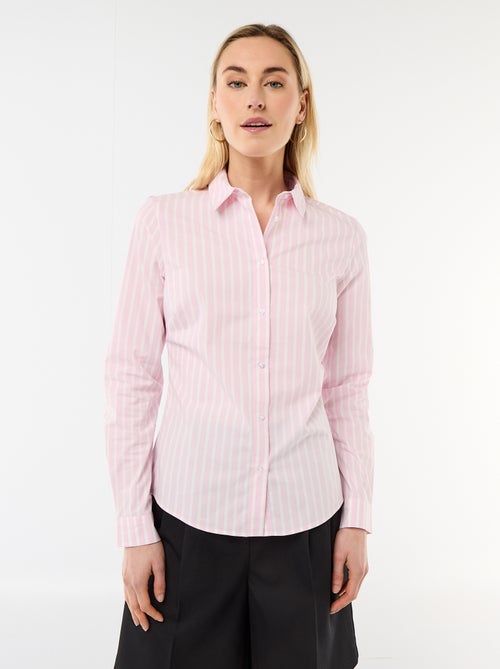Camicia effetto fit collo italiano - Kiabi