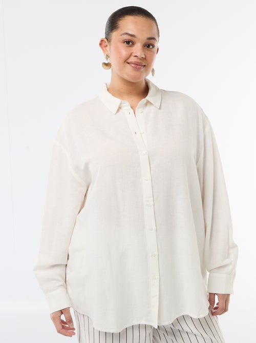 Camicia fluida a maniche lunghe - Kiabi