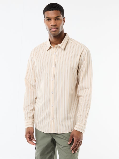 Camicia in cotone a righe - Kiabi Camicia in cotone a righe - Kiabi