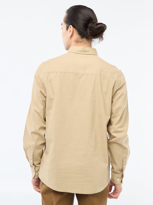 Camicia in cotone oxford regular fit - Kiabi Camicia in cotone oxford regular fit - Kiabi