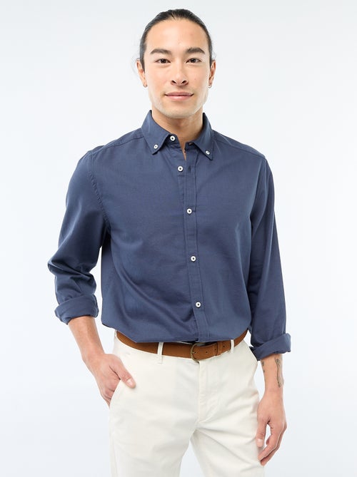 Camicia in cotone oxford regular fit - Kiabi