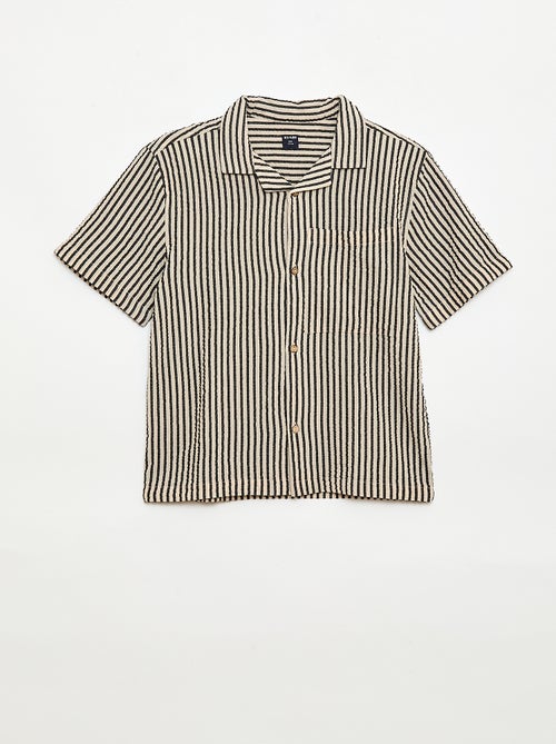 Camicia in crêpe a maniche corte - Kiabi