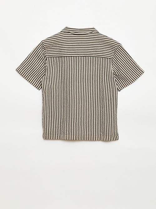 Camicia in crêpe a maniche corte - Kiabi