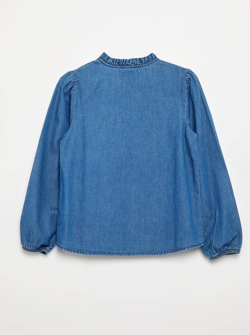 Camicia in denim - collezione facile da indossare Blu - Kiabi