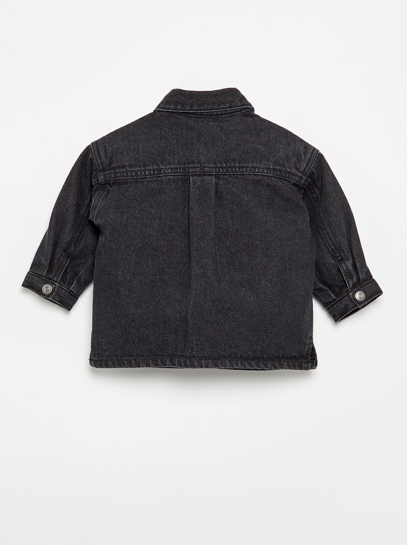 Camicia in denim Grigio - Kiabi