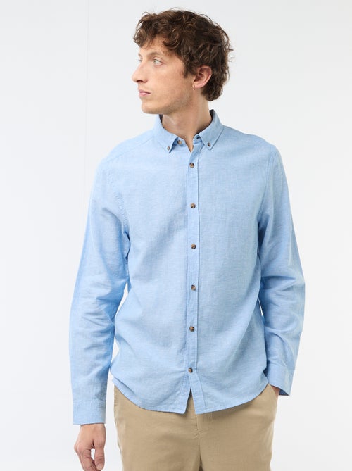 Camicia in misto lino - Kiabi