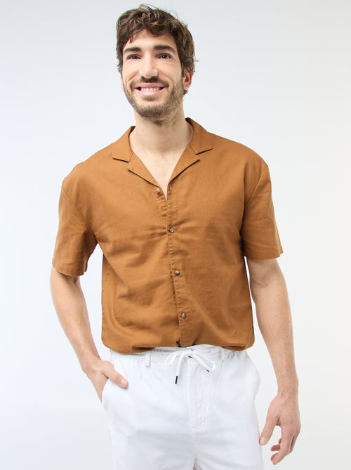 Camicia in misto lino - Kiabi
