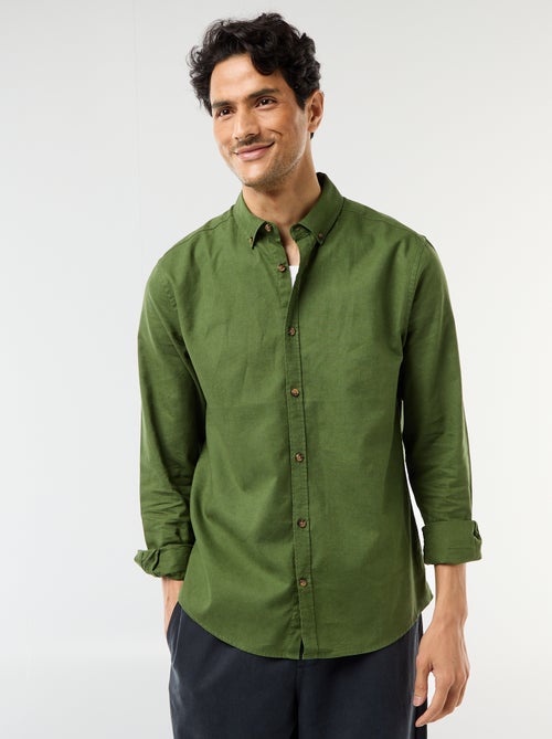 Camicia in misto lino - Kiabi