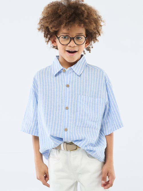 Camicia oversize a righe - Kiabi