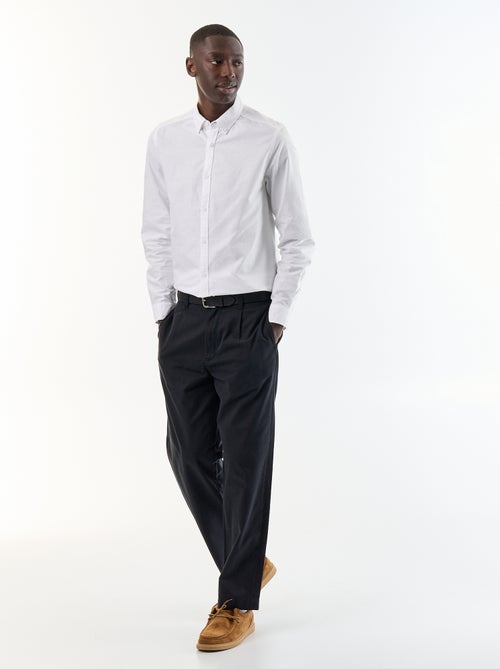 Camicia oxford con abbottonatura - Kiabi Camicia oxford con abbottonatura - Kiabi