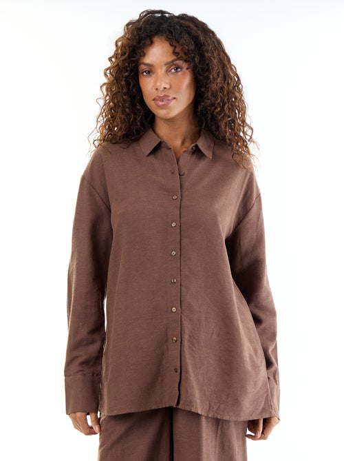 Camicia premaman in misto lino - Kiabi Camicia premaman in misto lino - Kiabi