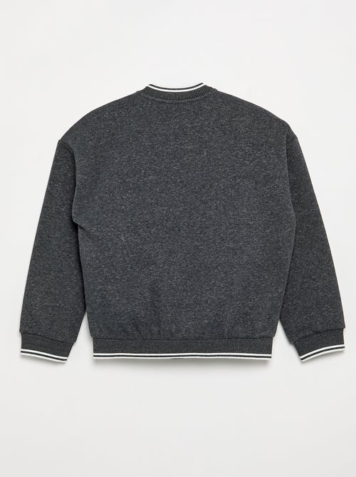 Campus Style Sweatshirt - Easy-Dressing Collection - Kiabi