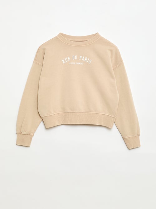 Campus-Style Sweatshirt - Kiabi