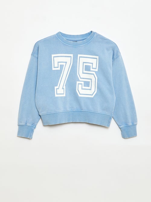 Campus-Style Sweatshirt - Kiabi