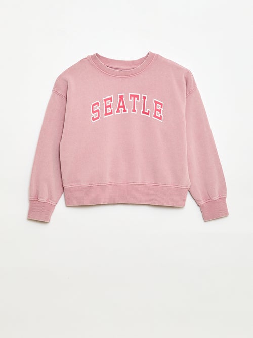 Campus-Style Sweatshirt - Kiabi