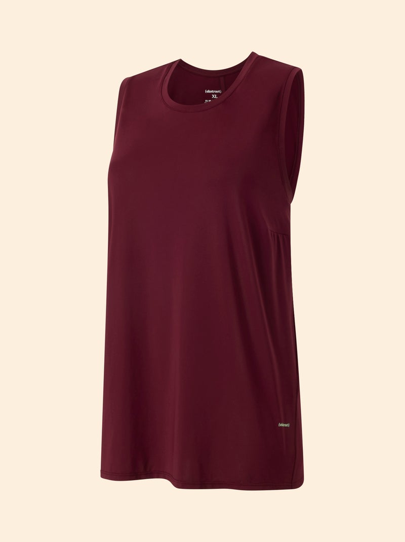 Canotta con giromanica oversize - (ekstract) Rosso - Kiabi