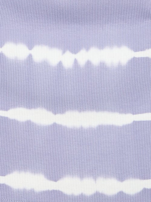 Canotta con stampa a righe tie-dye - Kiabi Canotta con stampa a righe tie-dye - Kiabi