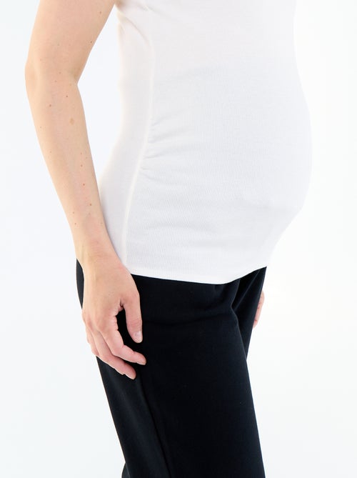 Canotta premaman con scollo all'americana - Kiabi