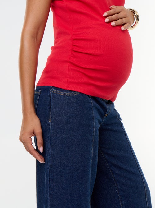 Canotta premaman con scollo all'americana - Kiabi