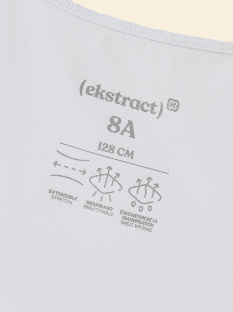 Canotta sportiva - (ekstract) Bianco - Kiabi