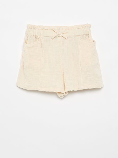Canvas shorts - Kiabi
